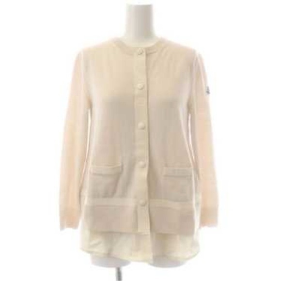 MONCLER Maglia Tricot cardigan. Size small - Picture 1 of 11